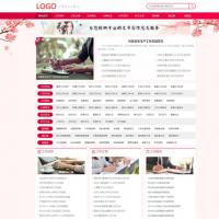 简洁美观红色范文源码,论文范文,工作总结,工作计划,演讲稿范文,报告范文