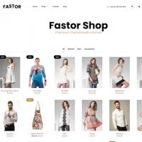 Fastor Shop服装购物商城网站源码 老外时尚购物网站 纯英文前后台